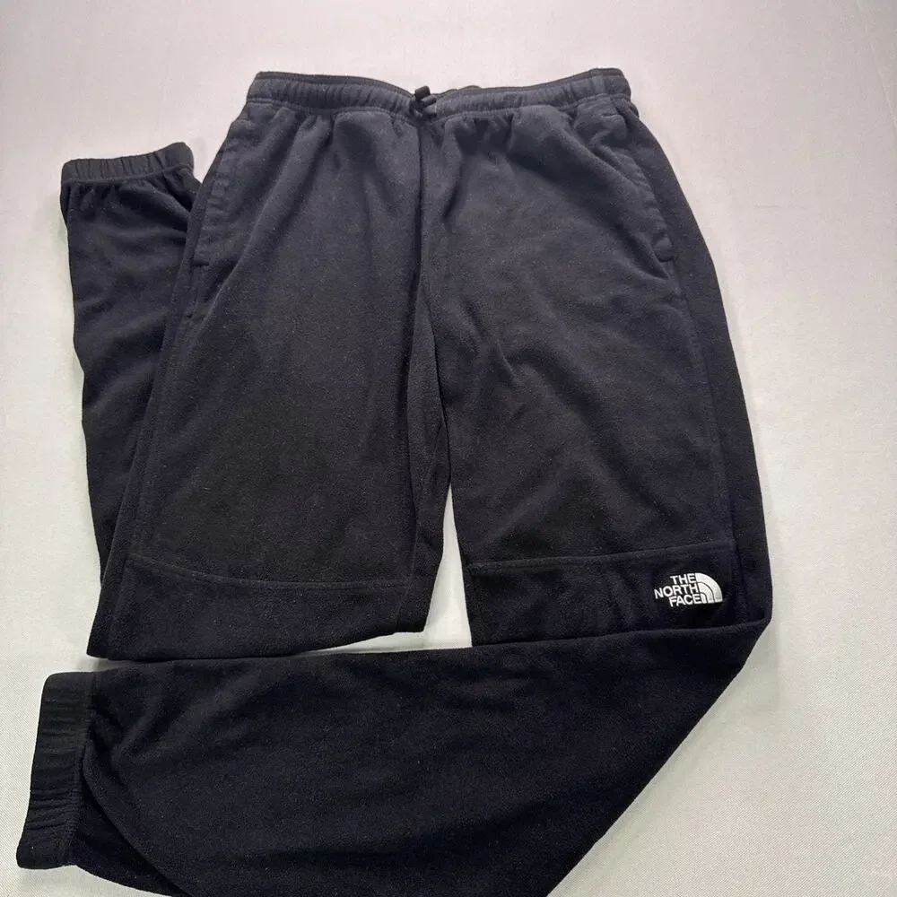 The North Face Mens M Black Fleece Pants Joggers Outdoor Hiking Gorpcore TNF